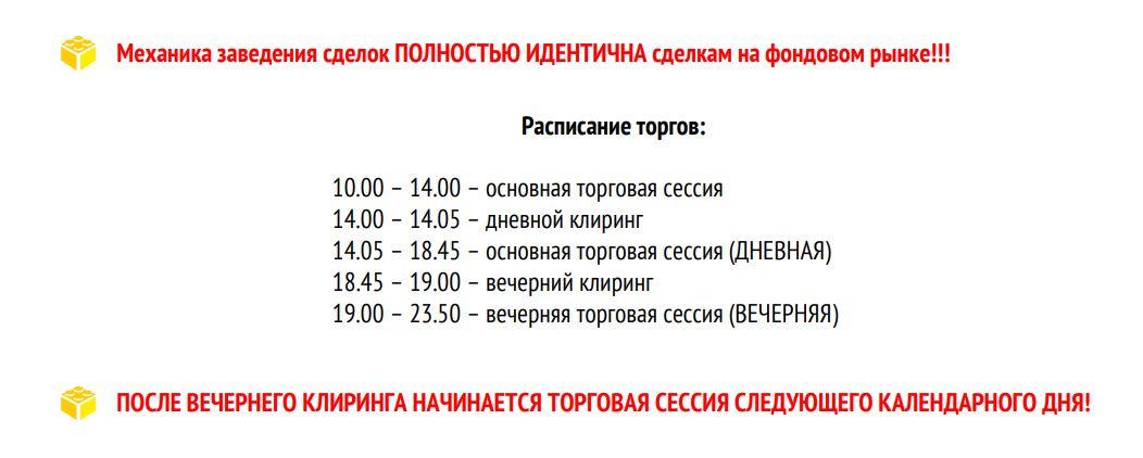 Модуль 1.1. Срочная секция МБ. Фьючерсы